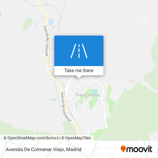 Avenida De Colmenar Viejo map