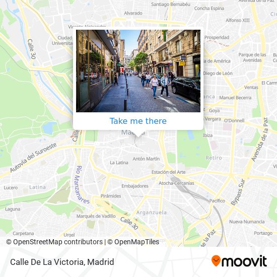 Calle De La Victoria map