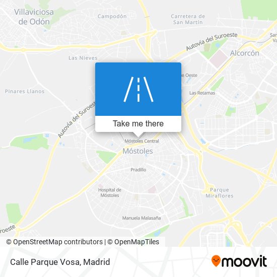 mapa Calle Parque Vosa