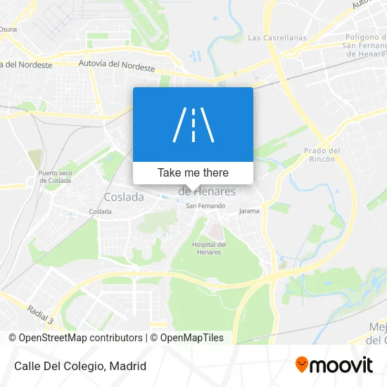 Calle Del Colegio map