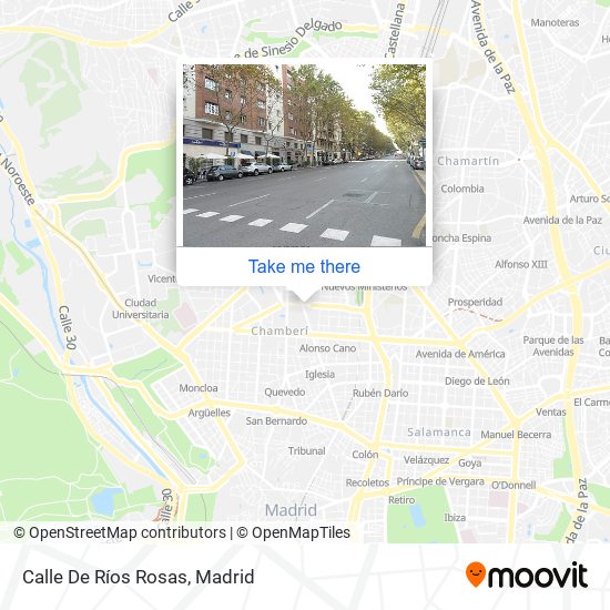recibo inflación hipótesis How to get to Calle De Ríos Rosas in Madrid by Bus, Metro or Train?