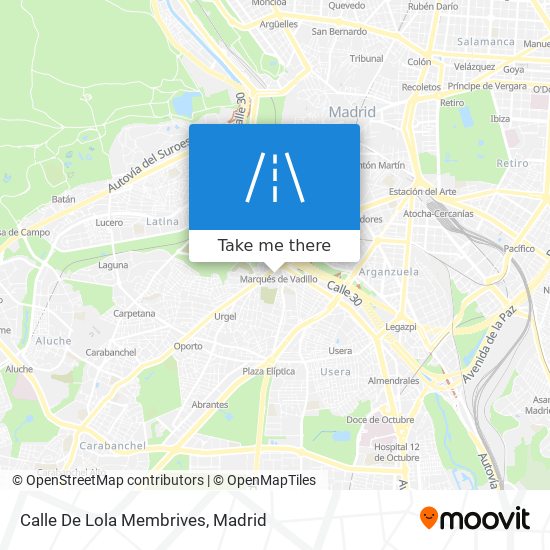 Calle De Lola Membrives map