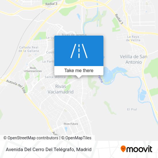 Avenida Del Cerro Del Telégrafo map