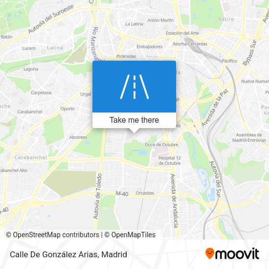 Calle De González Arias map