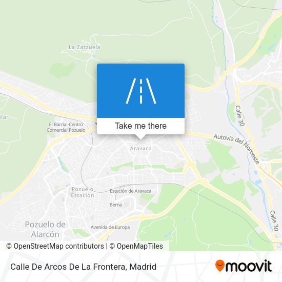 Calle De Arcos De La Frontera map