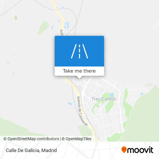 mapa Calle De Galicia