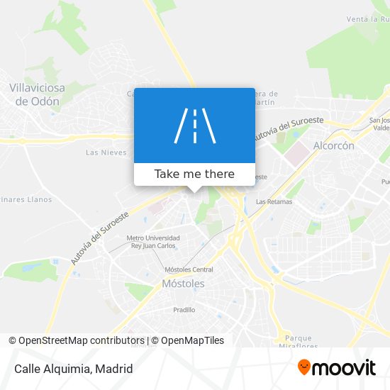 Calle Alquimia map