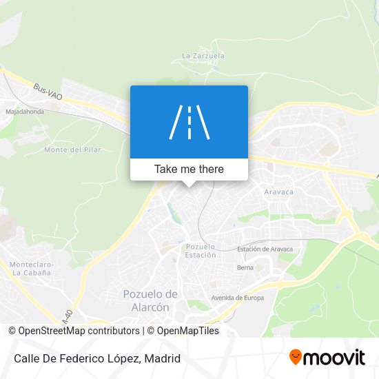 Calle De Federico López map