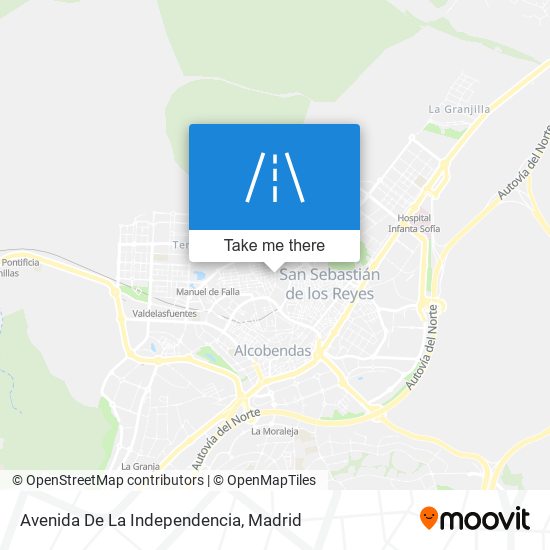 mapa Avenida De La Independencia