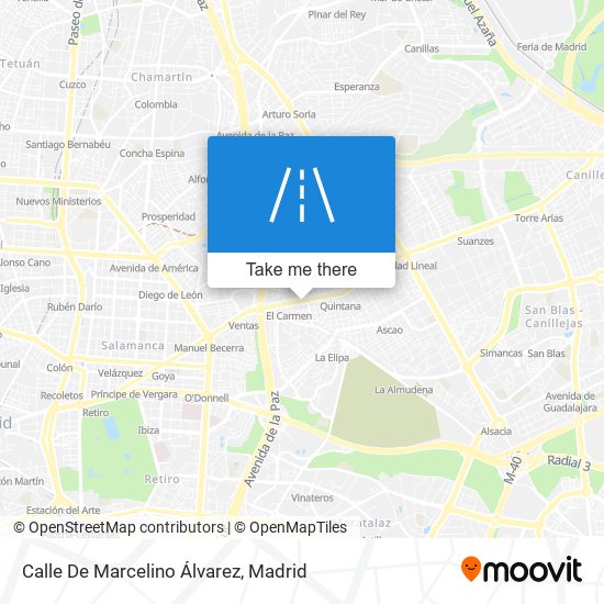 Calle De Marcelino Álvarez map