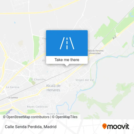 Calle Senda Perdida map