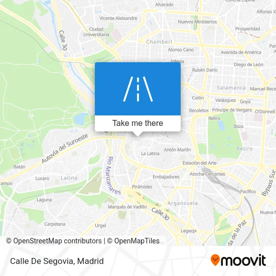 Calle De Segovia map