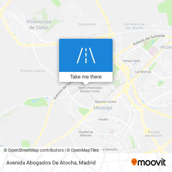 Avenida Abogados De Atocha map