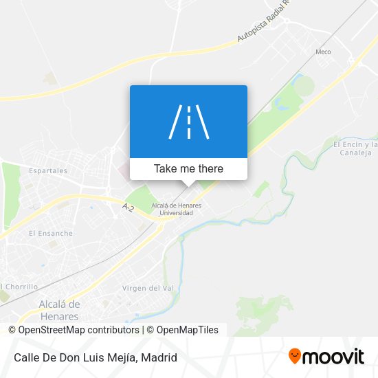 Calle De Don Luis Mejía map