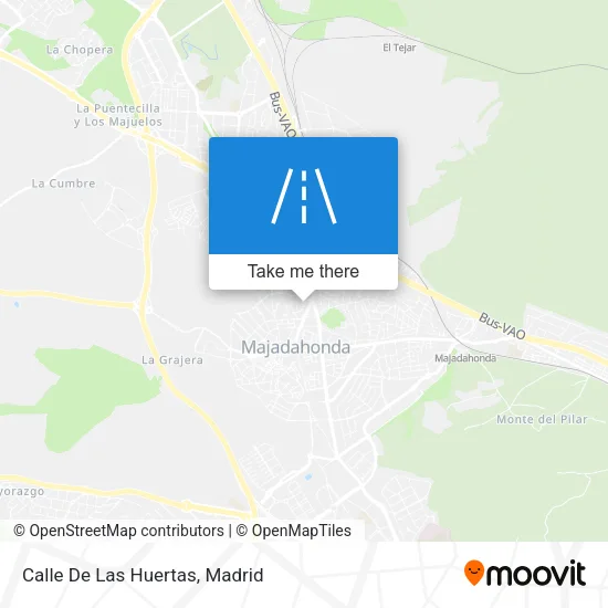 Calle De Las Huertas map