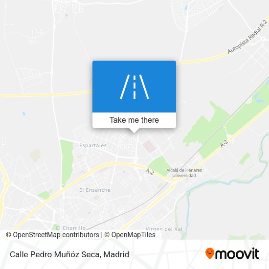 Calle Pedro Muñóz Seca map