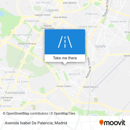 Avenida Isabel De Palencia map