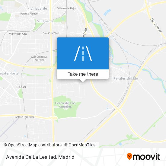 mapa Avenida De La Lealtad