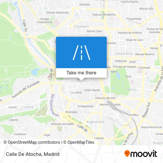 Calle De Atocha map