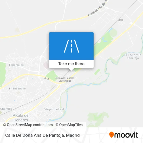 Calle De Doña Ana De Pantoja map