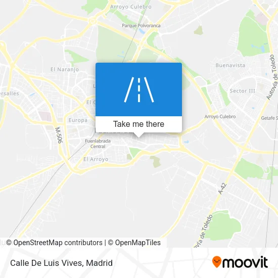 Calle De Luis Vives map