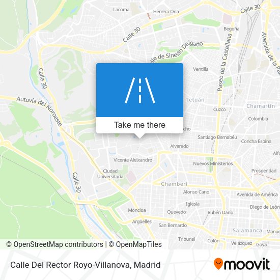 Calle Del Rector Royo-Villanova map