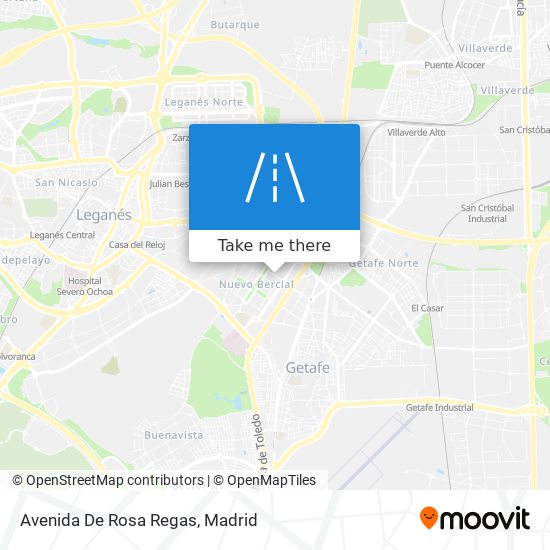 Avenida De Rosa Regas map