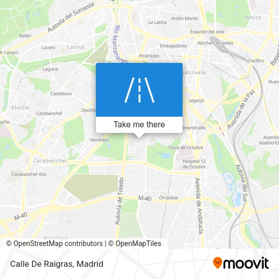 Calle De Raigras map