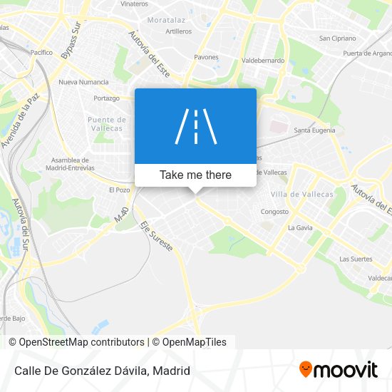 Calle De González Dávila map