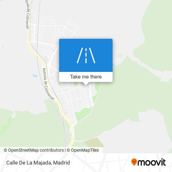 mapa Calle De La Majada