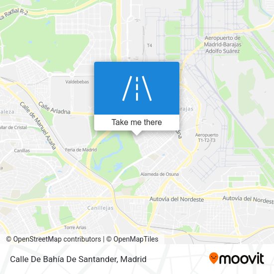 Calle De Bahía De Santander map