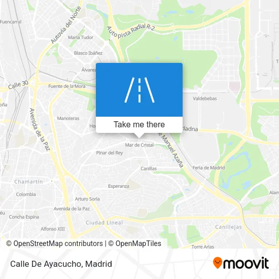Calle De Ayacucho map