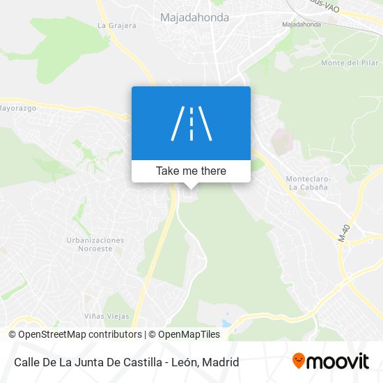 Calle De La Junta De Castilla - León map