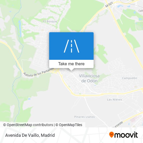 Avenida De Vaillo map