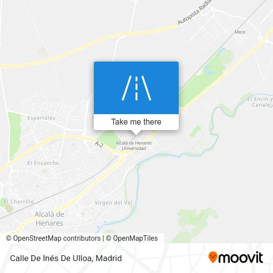 Calle De Inés De Ulloa map