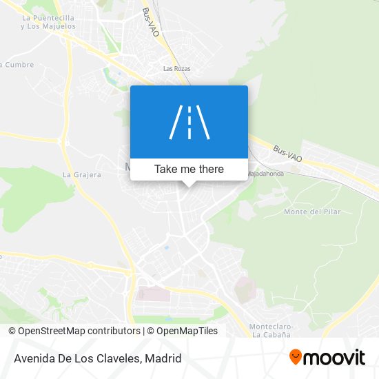Avenida De Los Claveles map