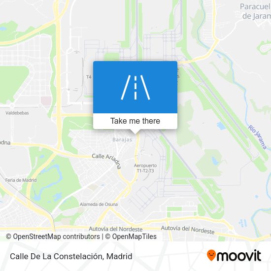 Calle De La Constelación map