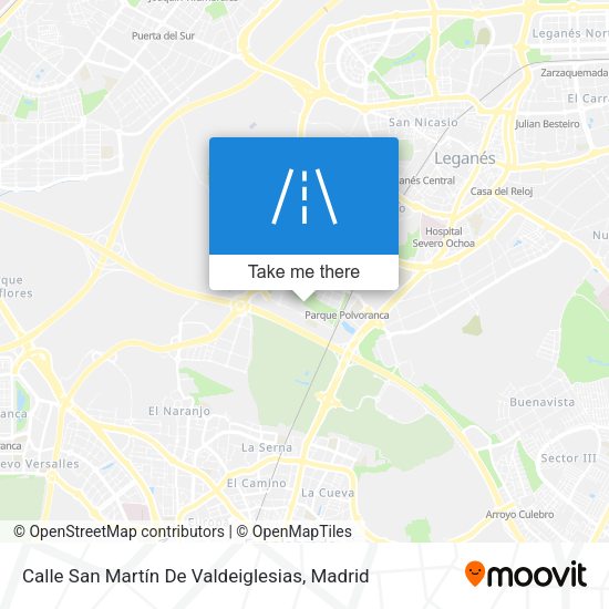 Calle San Martín De Valdeiglesias map