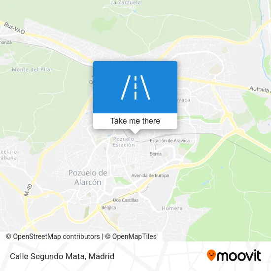 Calle Segundo Mata map