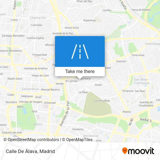 Calle De Álava map