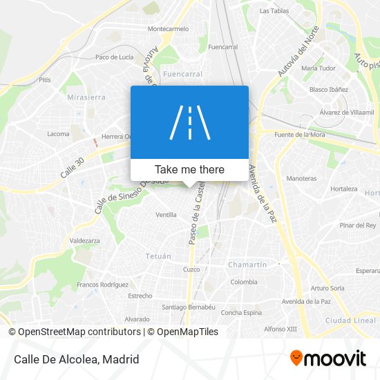 Calle De Alcolea map