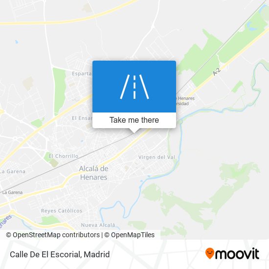 Calle De El Escorial map