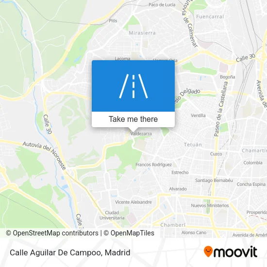 Calle Aguilar De Campoo map