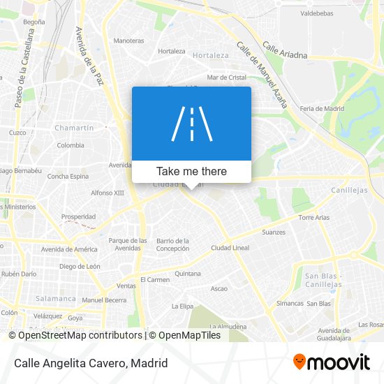 Calle Angelita Cavero map
