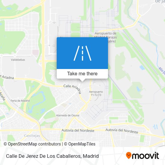 Calle De Jerez De Los Caballeros map