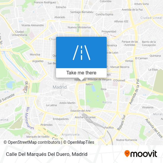 Calle Del Marqués Del Duero map