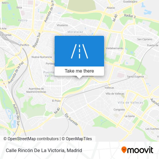 Calle Rincón De La Victoria map