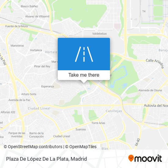 Plaza De López De La Plata map