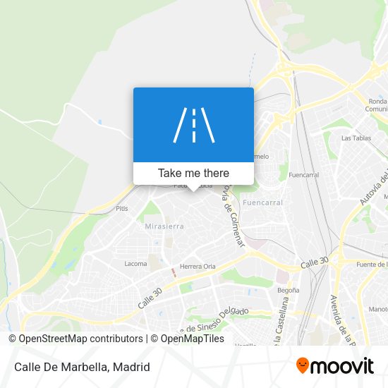 Calle De Marbella map