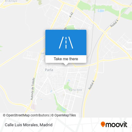 Calle Luis Morales map